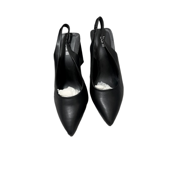 🌼💜💜 NEW BAR III Cushioned Arrica Pointed Toe Sculpted Heel Slip On Slingback - Picture 3 of 14